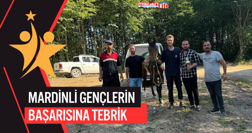 Mardinli gençlerin başarısına tebrik
