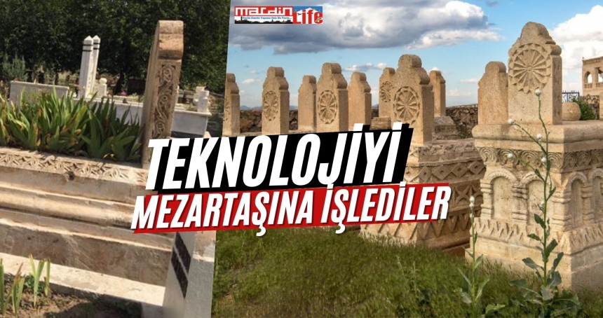 Teknolojiyi mezar taşına işlediler!