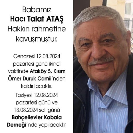 Ataş Ailesinin Acı Günü