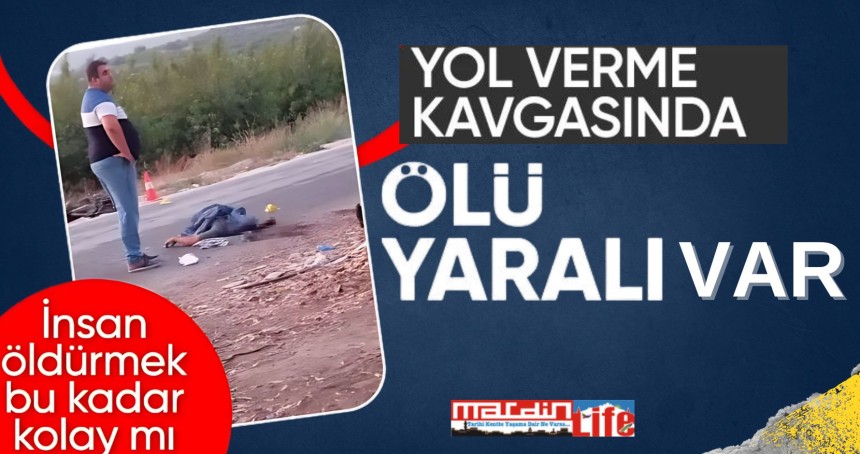 Yol verme kavgasında ölü ve yaralılar var