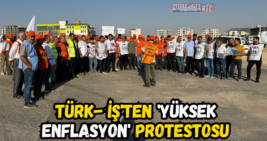 TÜRK- İŞ'ten 'Yüksek Enflasyon' protestosu