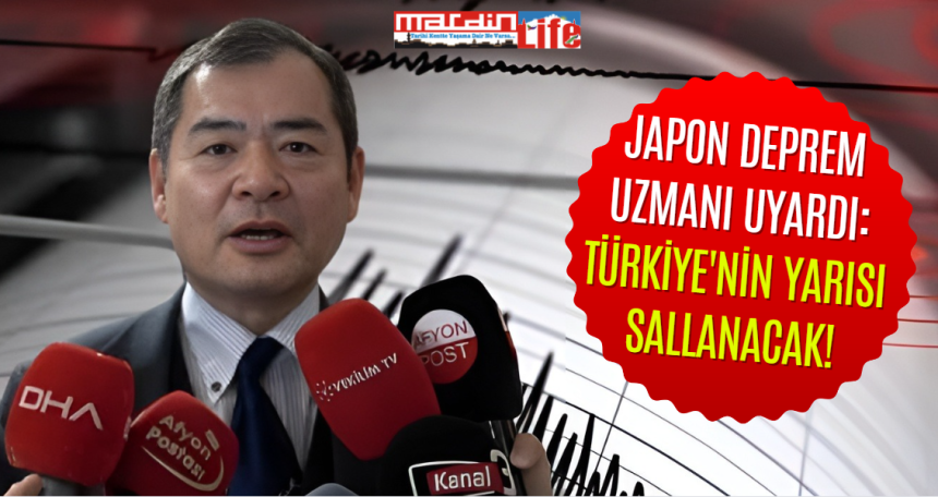 Japon deprem uzmanı uyardı: Türkiye'nin yarısı sallanacak!