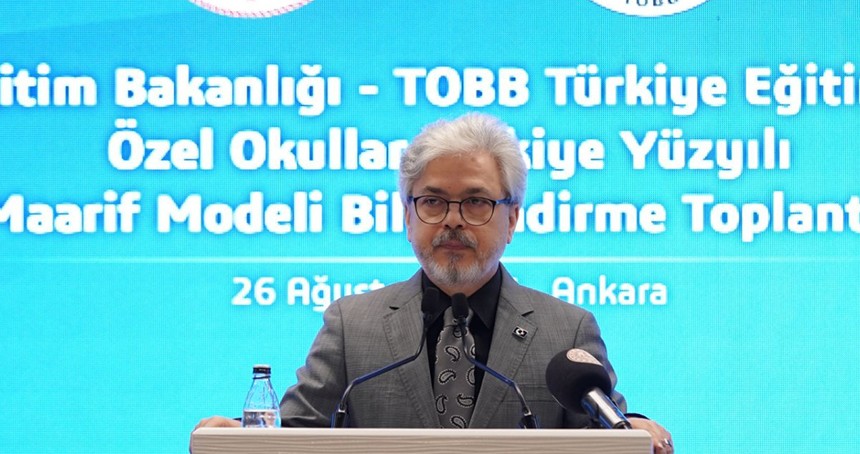 Türkiye Yüzyılı Maarif Modeli Bilgilendirme Toplantısı yapıldı