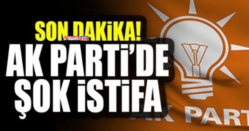 Mardin AK Parti'de İstifa Depremi! Görevden Affını İstedi