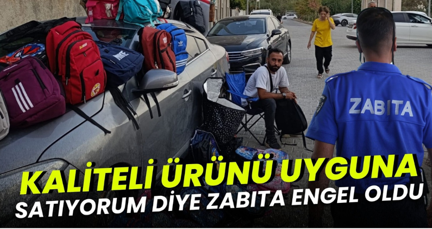 Mardin'de pazar esnafı ile zabıta tartıştı