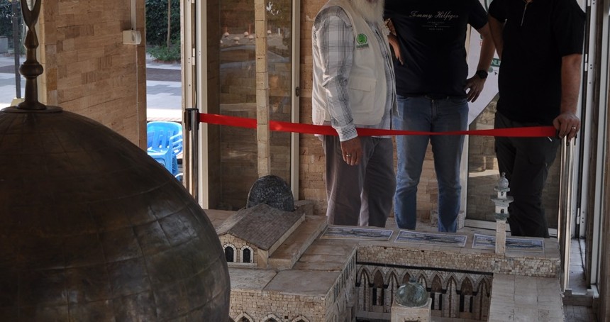 Minia Kudüs maketi Batman'da sergileniyor