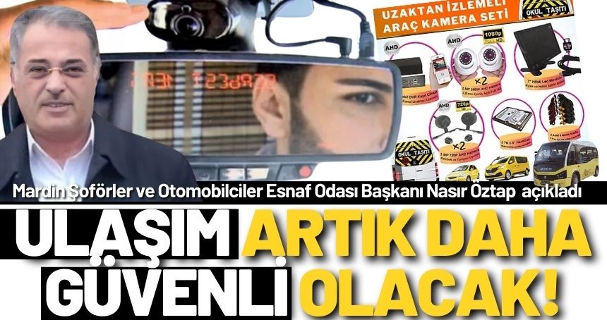 Mardin'de ULAŞIM artık DAHA GÜVENLİ olacak!