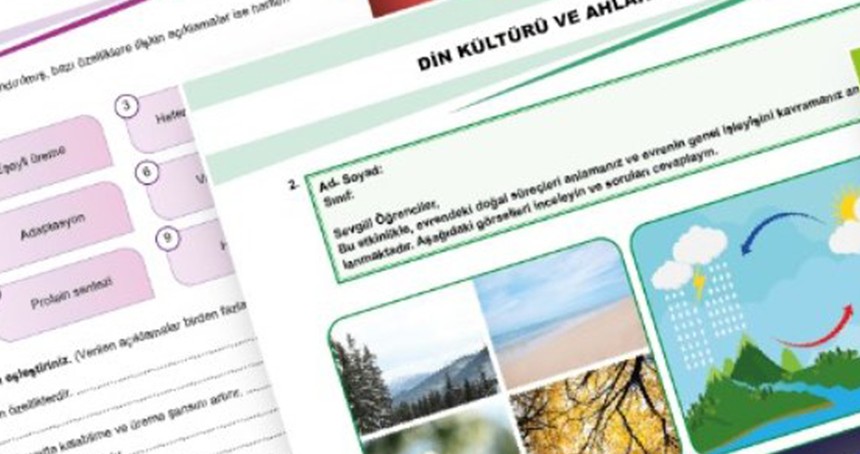 Yeni müfredata uygun örnek ölçme araçları yayımlandı