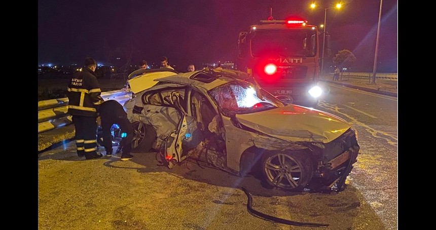 Diyarbakır yolunda yarışan lüks otomobiller çarpıştı: Ölü ve yaralılar var