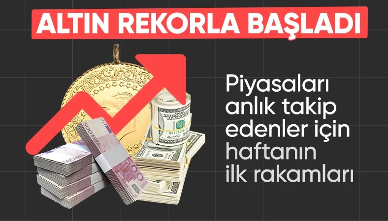 Altın yeni haftaya rekorla başladı! İşte 23 Eylül Pazartesi altın fiyatları