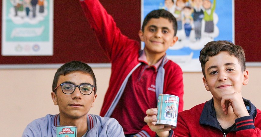 "İyilikte Yarışan Sınıflar" projesi devam ediyor