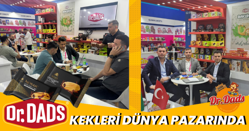 Mardin'de üretilen Dr. Dads Kekleri Dubai'de
