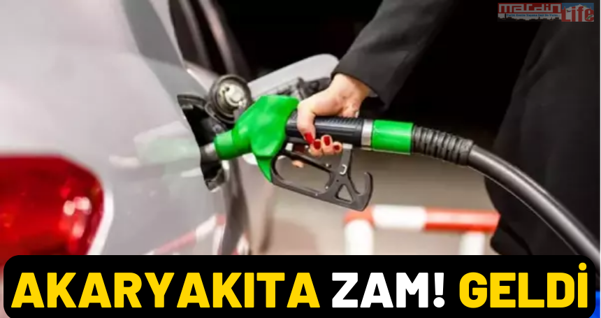 Akaryakıta ZAM! geldi
