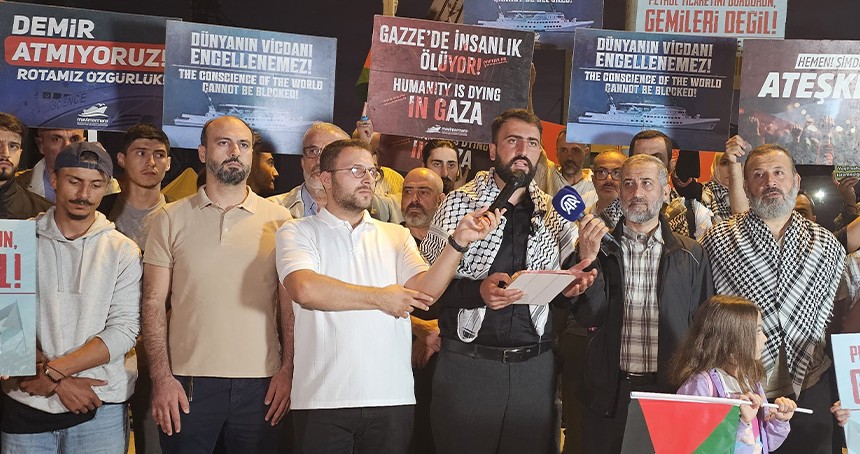 Songür: Vicdan Gemisi’nin önüne siyasi engeller koymak, soykırımın bir ortağı olma riskini taşır!