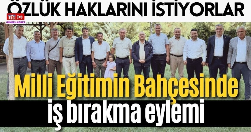 Şube Müdürleri İş Bırakma Eylemi Yaptı!
