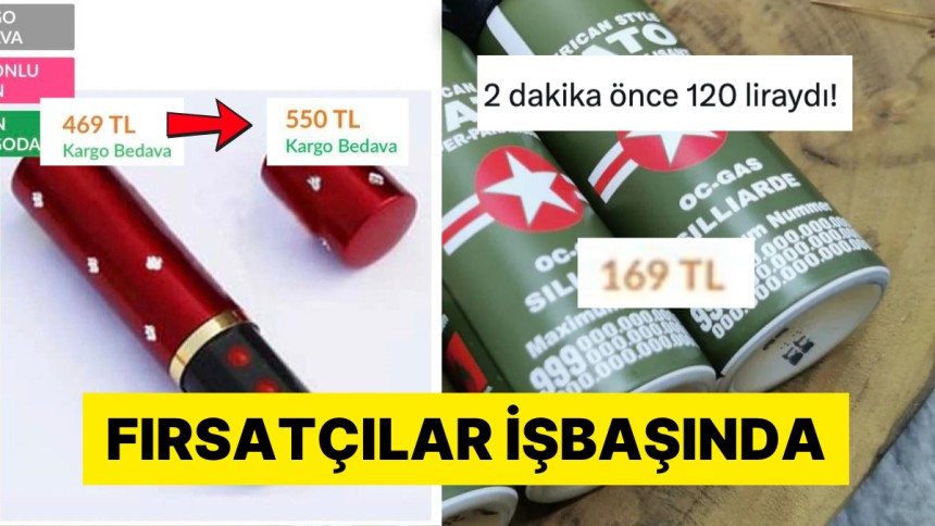 Fırsatçılar iş başında: Online alışverişte biber gazı ve elektroşok cihazlarına zam yapıldı!