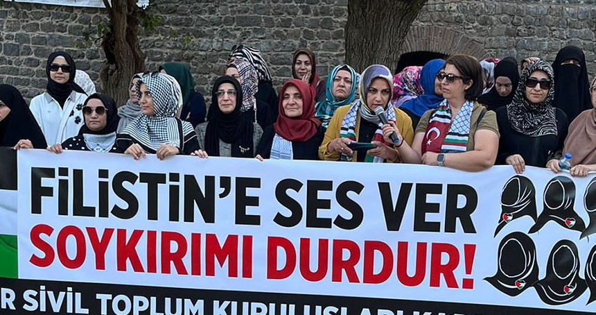 Diyarbakırlı Kadınlar: siyonizmi durdurmak için elinizden gelen tüm gayreti gösterin
