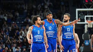 Anadolu Efes - Olympiakos basket maçı sonucu: 91-89