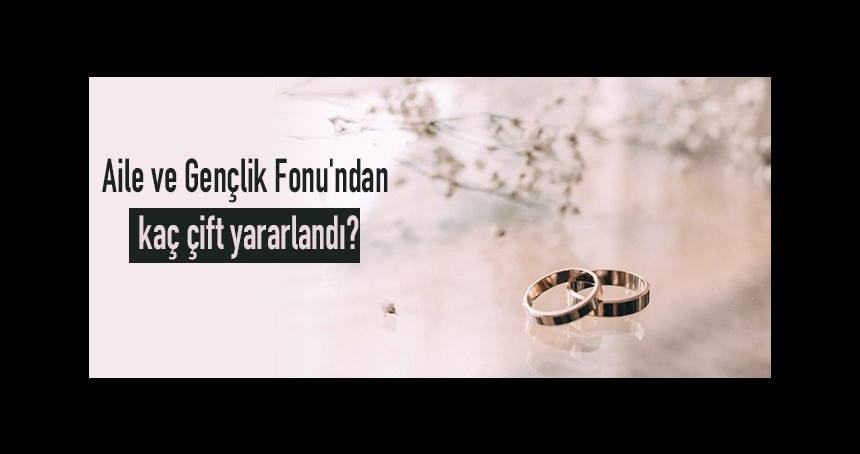 Aile ve Gençlik Fonu'ndan kaç çift yararlandı?