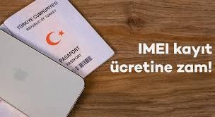 Yurt dışından getirilen cep telefonlarının kayıt ücreti belli oldu!