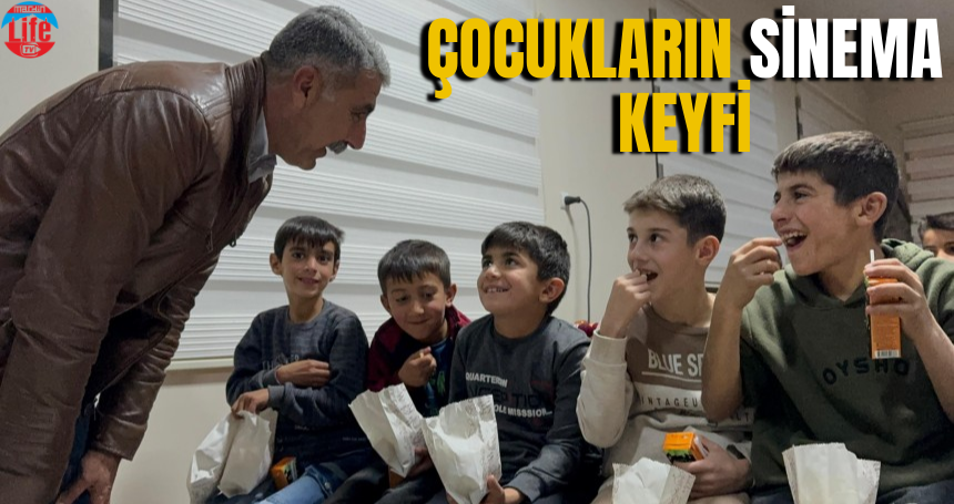 Artuklu Belediyesi, Kırsal Mahallelerdeki Çocuklara Sinema Keyfi Yaşatıyor