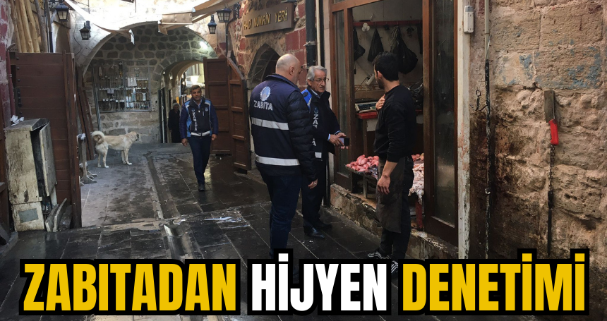 Zabıtadan hijyen denetimi