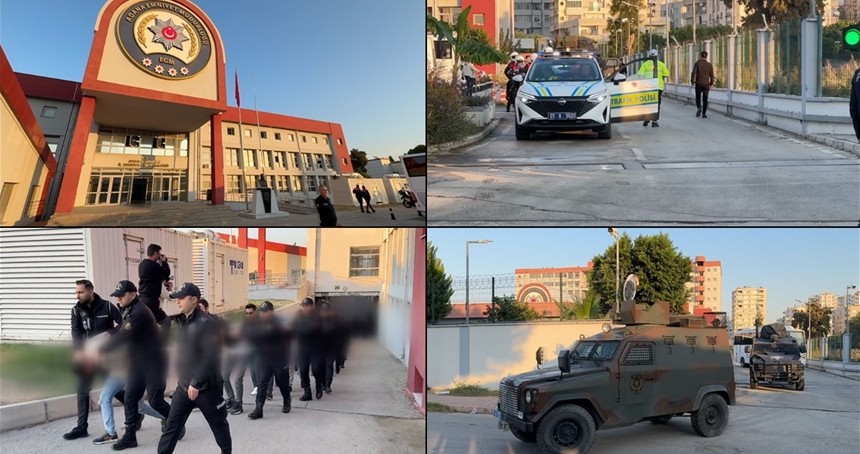 "Kuyu-37" operasyonlarında yakalanan 282 zanlı adliyede
