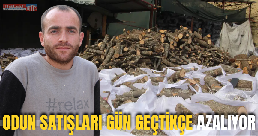 Odun satışları gün geçtikçe azalıyor