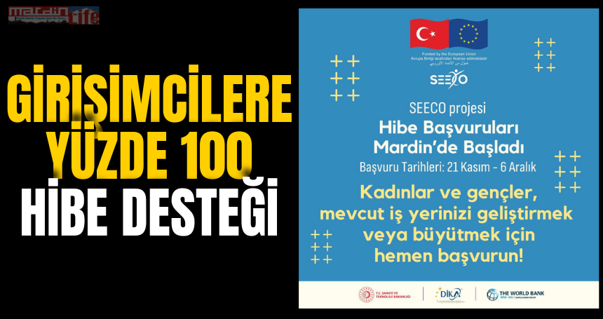 Girişimcilere yüzde 100 hibe desteği