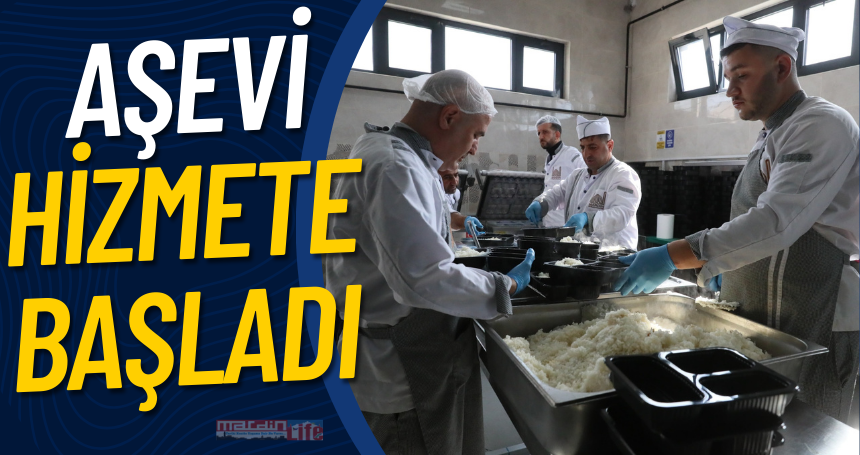 Mardin'de Aşevi Hizmete Başladı