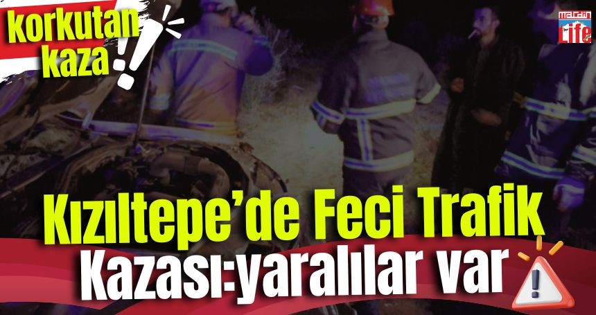 Kızıltepe’de Feci Trafik Kazası: 2’si ağır 4 yaralı