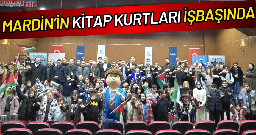 Mardin’in kitap kurtları işbaşında