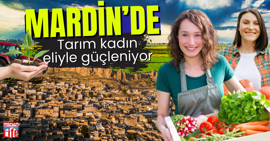 Mardin'de tarım kadın eliyle güçleniyor