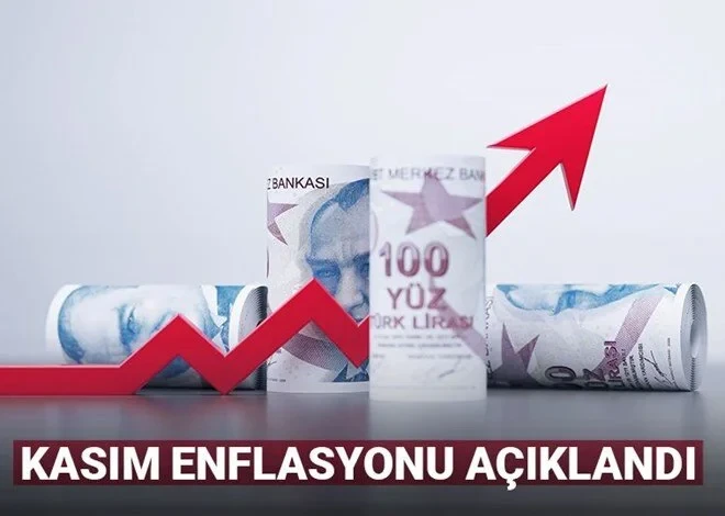 Kasım ayı enflasyonu belli oldu