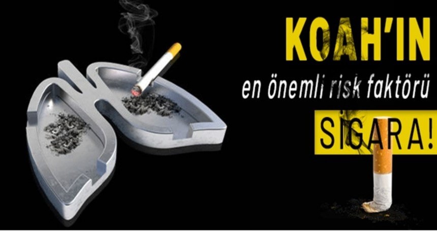 KOAH’ın en önemli risk faktörü: Sigara