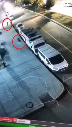 Komşu ilimizde sokak ortasında silahlı kavga