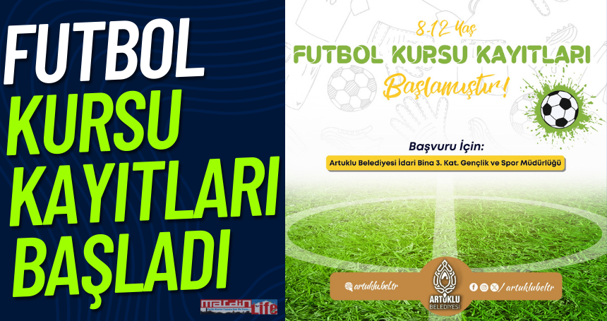Futbol Kursu kayıtları başladı