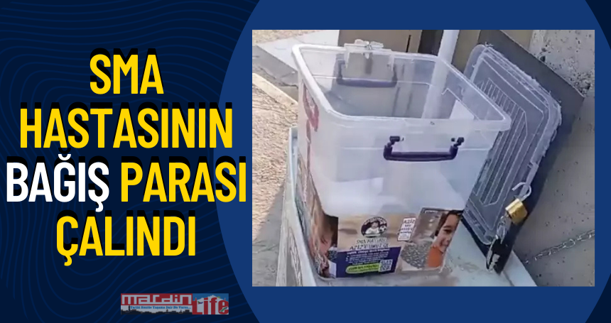 SMA hastasının bağış parası çalındı