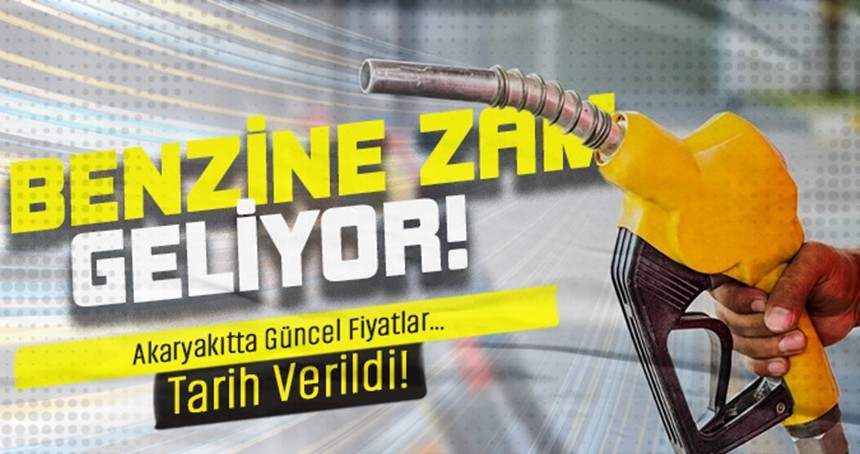 Tarih verildi: Benzine zam geliyor!