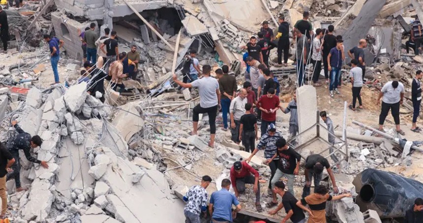 Gazze'de can kaybı 44 bin 930'a yükseldi