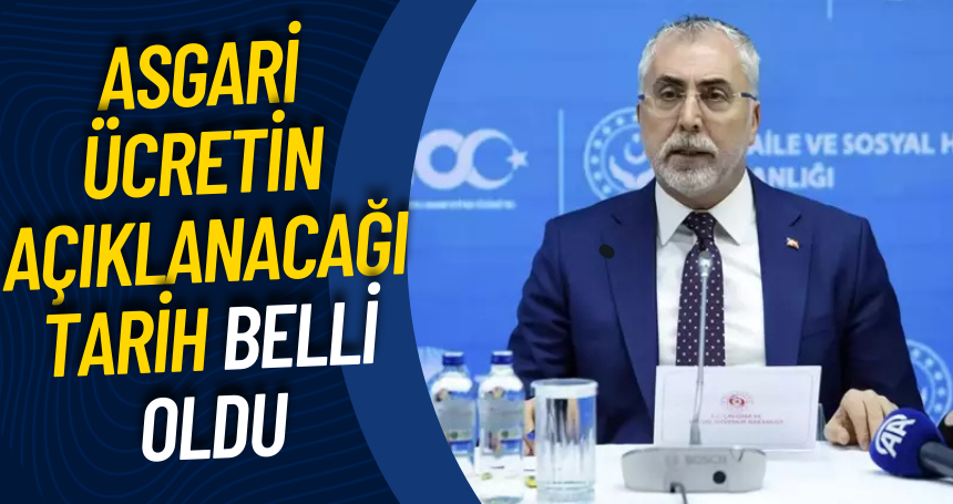 Asgari ücretin açıklanacağı tarih belli oldu