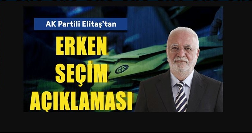AK Parti’den erken seçim açıklaması