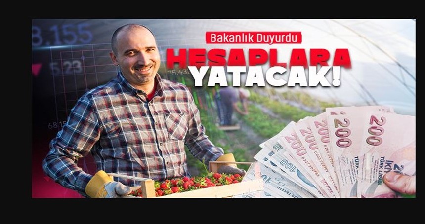 Bakanlık açıkladı: Hesaplara aktarılacak!