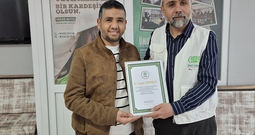 Filistinli akademisyen Dr. Ataullah’tan Van halkının Gazze duyarlılığına övgü