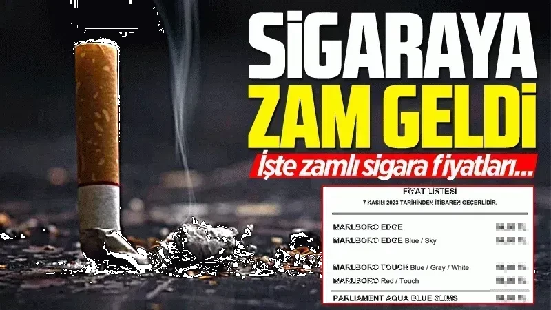 Zamlı sigara fiyatları 2025: İşte Ocak güncel sigara fiyat listesi