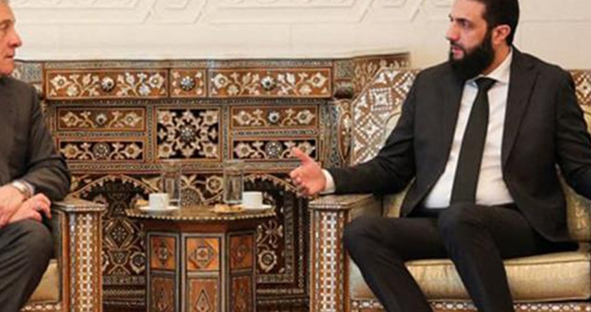 İtalya Dışişleri Bakanı Tajani, Suriye'ye gitti