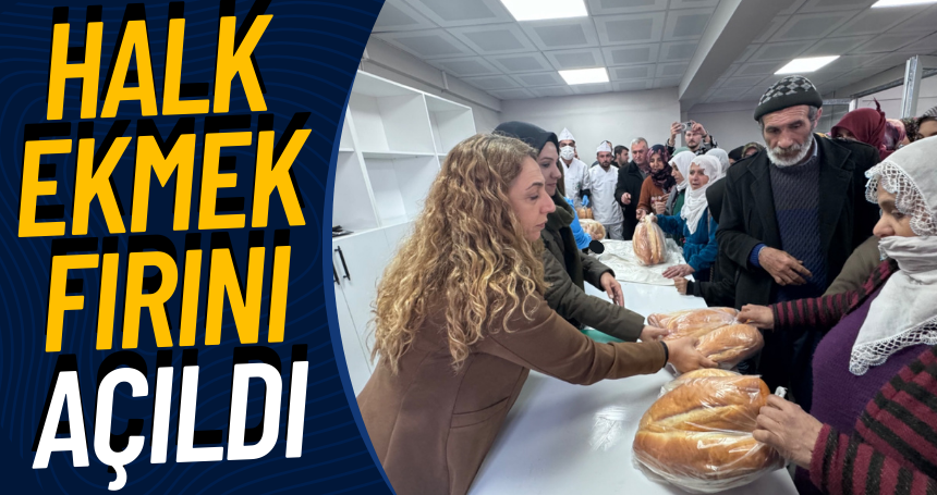 Mazıdağı'nda Halk Ekmek Fırını açıldı
