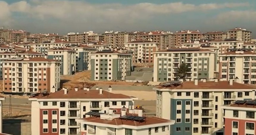 Deprem bölgesinde 201 bin konutun yapımı tamamlandı