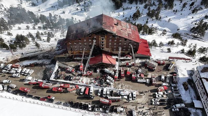 Kartalkaya yangın faciasına ilişkin itfaiye raporu tamamlandı: Yangının çıkış yeri belli oldu