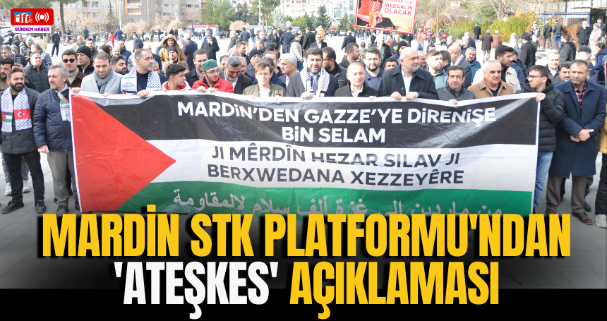 Mardin STK Platformu'ndan 'Ateşkes' açıklaması